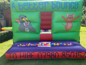Tom & Jerry Bouncy Castle for hire Folkestone