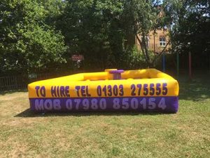 Inflatable Gladiator Competition for hire Folkestone Kent