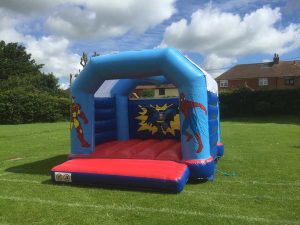 Superhero Bouncy Castle for hire Canterbury Kent
