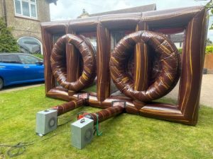 Bouncy Castles R Us Folkestone Inflatable Axe Throwing Hire 500