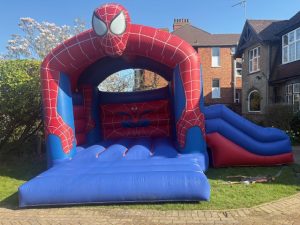 Bouncy Castles R Us Folkestone Spider Man with Slide